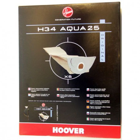 SACCHI BIDONE H34 Aqua25 HOOVER 09177650