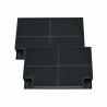 2 FILTRI CARBONE PER CAPPA FABER cm 15x22