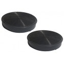 2 FILTRI CARBONE PER CAPPA FABER diametro cm 19,6