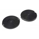 2 FILTRI CARBONE PER CAPPA IKEA diametro cm 15,5