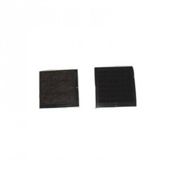2 FILTRI CARBONE UNIVERSALI cm 11,5x11,5