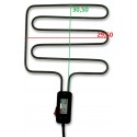 RESISTENZA 2000W CON IMPUGNATURA, PER BISTECCHIERA G8/RE8 STELLA