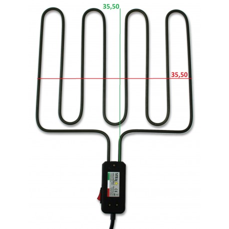RESISTENZA 2600W CON IMPUGNATURA, PER BISTECCHIERA G10 STELLA