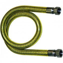 TUBO FLESSIBILE IN ACCIAIO PER GAS METANO FF 1/2"