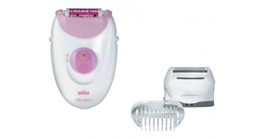 depilazione fai da te con Silk Epil Braun